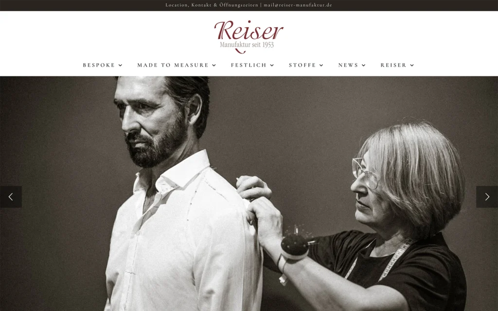 Reiser Manufaktur - Digitale Markenästhetik & Fotografie